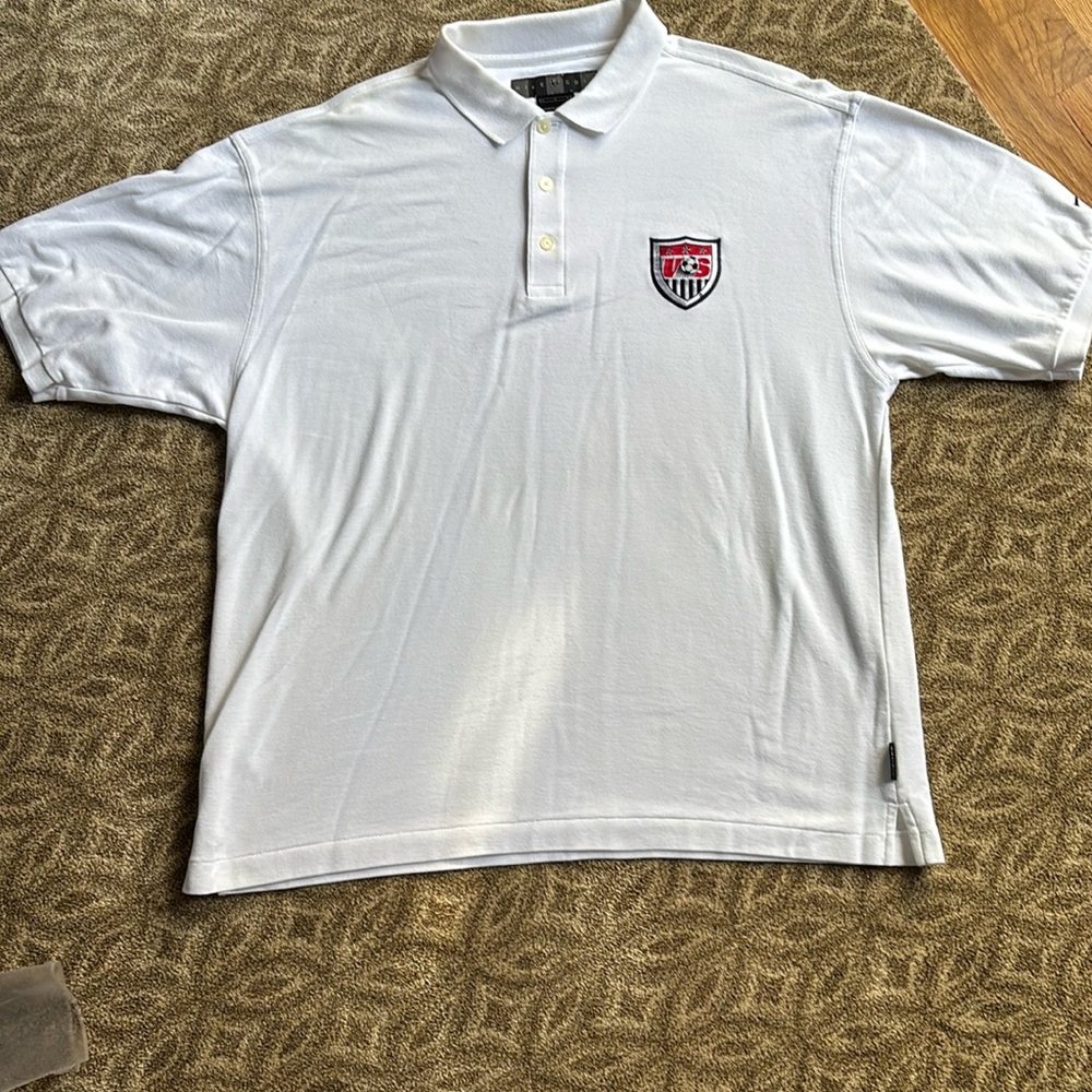 Vintage US Soccer Polo Nike